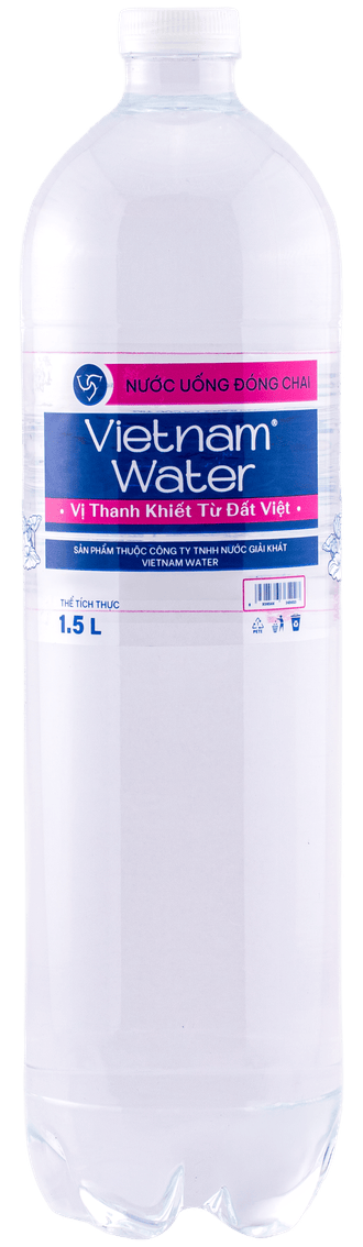 Nước tinh khiết Vietnam Water chai 1,5L
