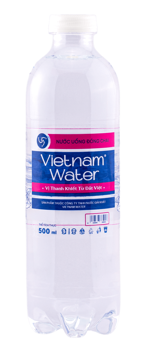 Nước tinh khiết Vietnam Water chai 500ml